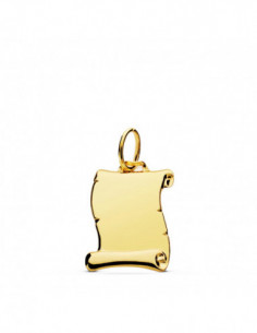 18K CHAPA PERGAMINO LISO... 2