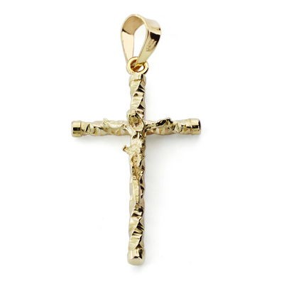 9K CRUZ ORO AMARILLO CRISTO...