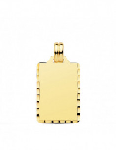 18K CHAPA LISA ALTO BRILLO... 2