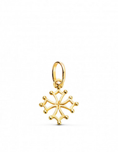 18K CRUZ DE OCCITANIA ORO AMARILLO....