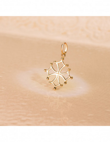 18K CRUZ DE OCCITANIA ORO AMARILLO....