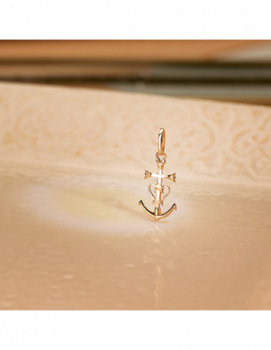 18K CRUZ DE LA CAMARGA ORO AMARILLO....