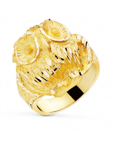 18K SELLO ORO AMARILLO MACIZO CABEZA...