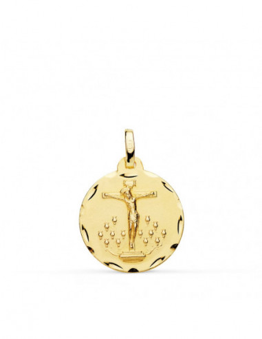 18K MEDALLA CRISTO DE LA LAGUNA...