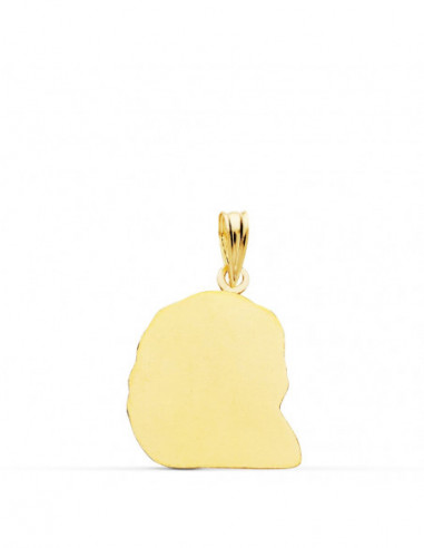 18K CABEZA DE CRISTO 20X16 MM