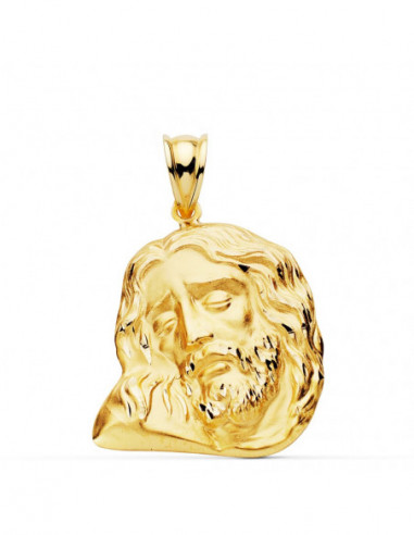 18K CABEZA DE CRISTO 26X21 MM