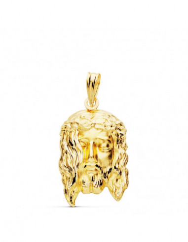 18K CABEZA DE CRISTO 26X16 MM