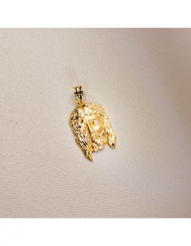18K COLGANTE CABEZA CRISTO 26X16 MM