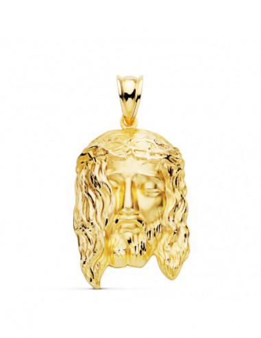 18K COLGANTE ORO AMARILLO CABEZA DE...