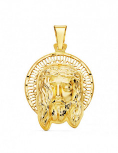 18K COLGANTE CABEZA CRISTO... 2