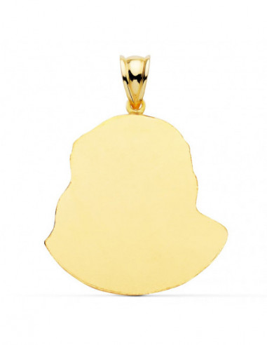 18K COLGANTE ORO AMARILLO CRISTO DE...
