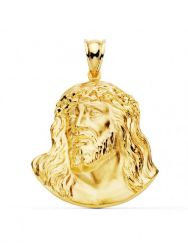 18K CRISTO SANTO ROSTRO 42X35 MM