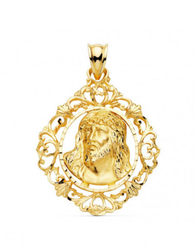 18K COLGANTE CRISTO ORO AMARILLO...
