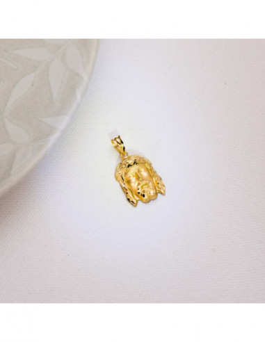 18K COLGANTE CRISTO DE LA BUENA...