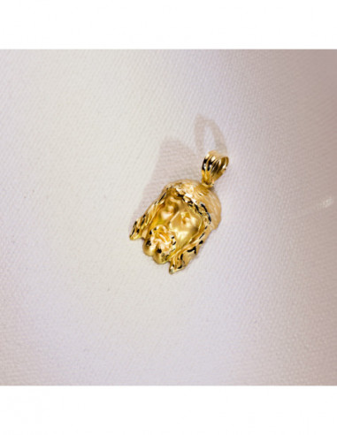 18K COLGANTE CRISTO DE LA BUENA...