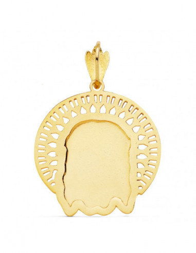 18K COLGANTE CABEZA DE CRISTO ORLA...