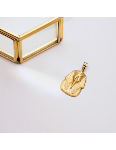 18K COLGANTE ORO AMARILLO TUTANKAMON...
