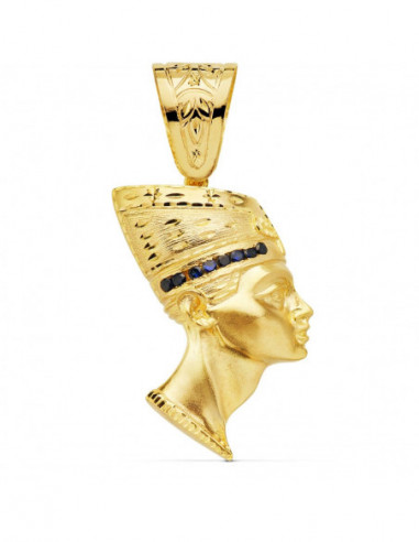 18K COLGANTE ESFINGE NEFERTITI...
