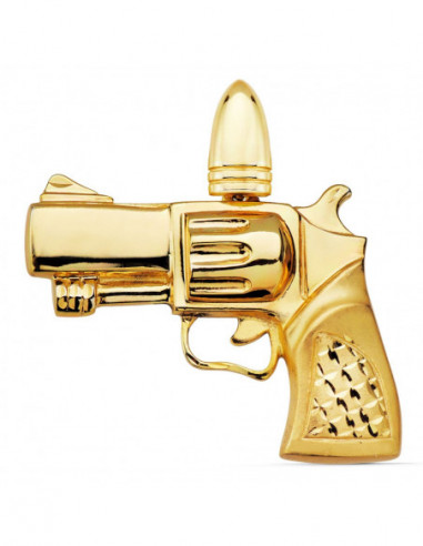 18K COLGANTE PISTOLA 55X42 MM