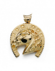 18K COLGANTE DE HERRADURA... 2