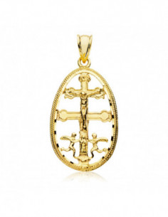 18K COLGANTE CRUZ DE... 2