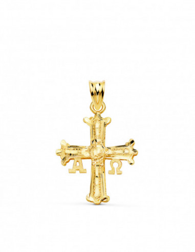 18K CRUZ DE COVADONGA ORO AMARILLO...