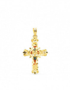 18K CRUZ ORO AMARILLO... 2