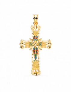 18K CRUZ ORO AMARILLO... 2