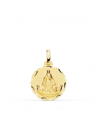 18K MEDALLA ORO AMARILLO VIRGEN...