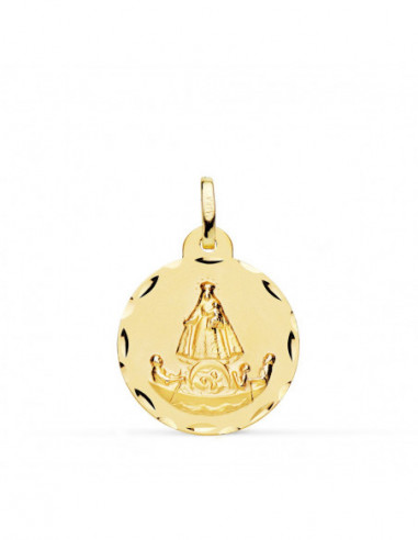 18K MEDALLA ORO AMARILLO VIRGEN...