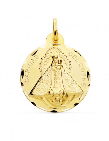 18K MEDALLA ORO AMARILLO VIRGEN...