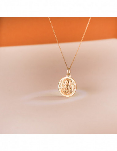 18K MEDALLA VIRGEN NUESTRA SRA DEL...