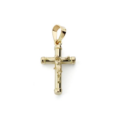 9K CRUZ ORO AMARILLO CRISTO...