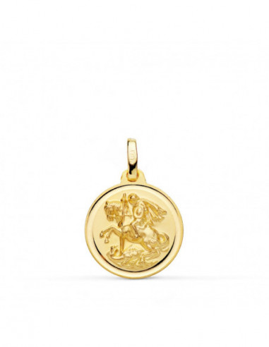18K MEDALLA SAN JORGE BISEL 16 MM