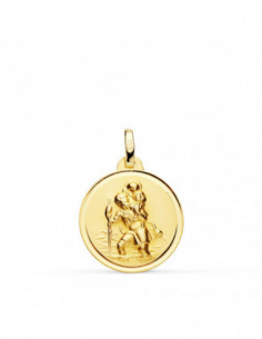 18K MEDALLA SAN CRISTOBAL... 2