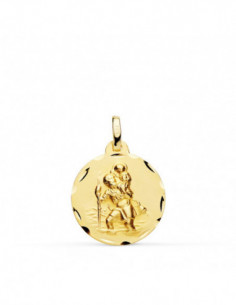 18K MEDALLA SAN CRISTOBAL... 2