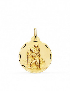 18K MEDALLA SAN CRISTOBAL... 2