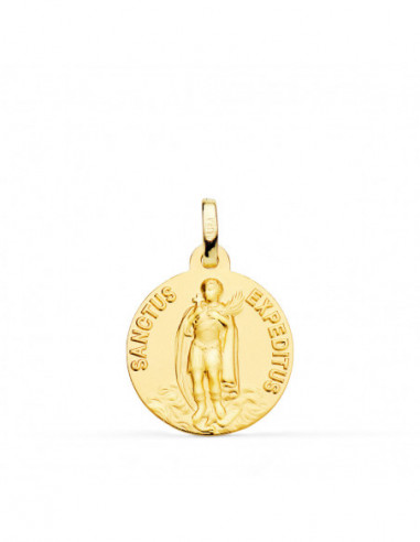 18K MEDALLA ORO AMARILLO -SANCTUS...