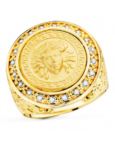18K SELLO ORO AMARILLO MEDUSA VERSACE...