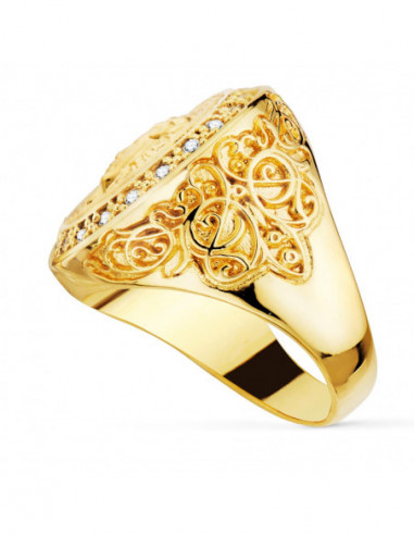 18K SELLO ORO AMARILLO MEDUSA VERSACE...