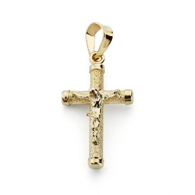 9K CRUZ ORO AMARILLO CRISTO...