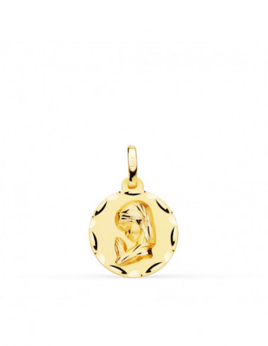 18K MEDALLA ORO AMARILLO VIRGEN NIÑA...