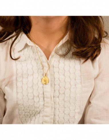 18K MEDALLA VIRGEN MARIA ( VIRGO...