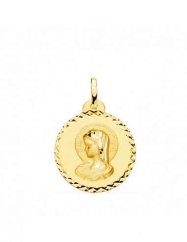 18K MEDALLA VIRGEN MARIA ( VIRGO...