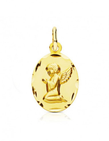 18K MEDALLA ANGEL 19X12 MM
