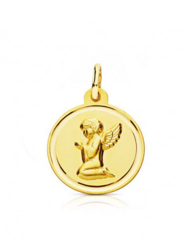 18K MEDALLA ORO AMARILLO ANGELITO...