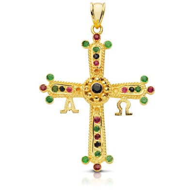 9K CRUZ DE COVADONGA ORO...