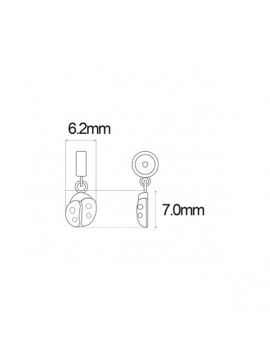 CHARM MARIQUITA SIN CADENA 550CHA...