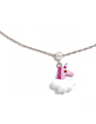 CHARM UNICORNIO ROSA SIN CADENA...
