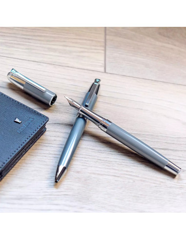 PLUMA ESTILOGRAFICA FESTINA GRIS...